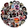 50PCS Black Friday Thriller Horror Character Graffiti Laptop Luggage Skateboard Guitar Waterproof Sticker 1