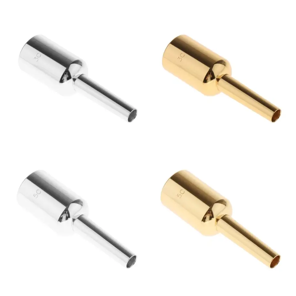 Bocchino Per Tromba 3C In Metallo | Per Principianti Ed Esperti | Tono Ricco E Scuro