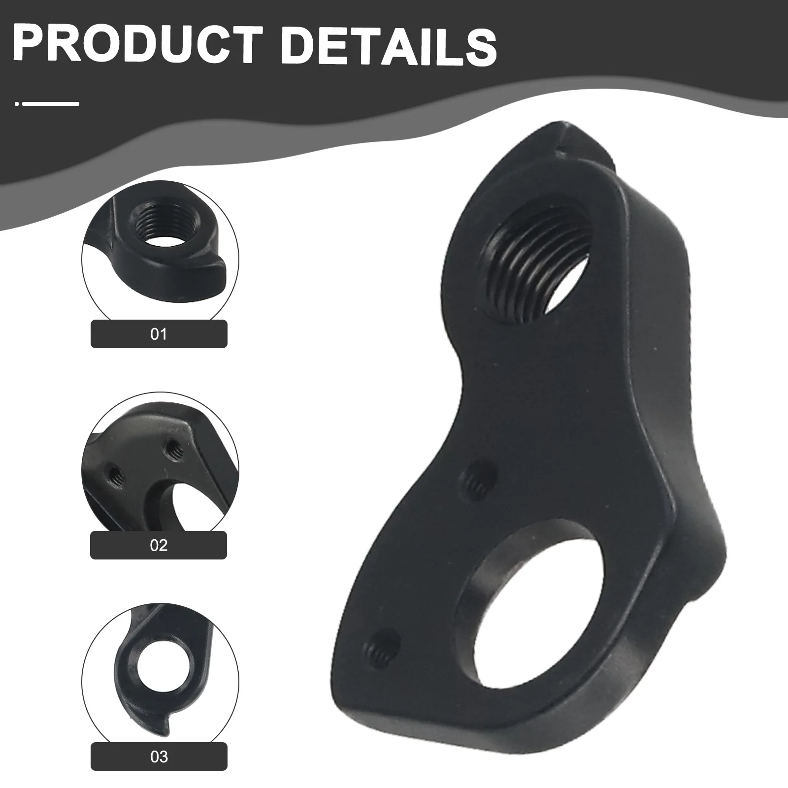 MTB Bike Tail Hook With Screw Bicycle CNC Rear Derailleur Gear Mech Hanger Frame Bracket Tail Hooks For Trek #W524188 Boone