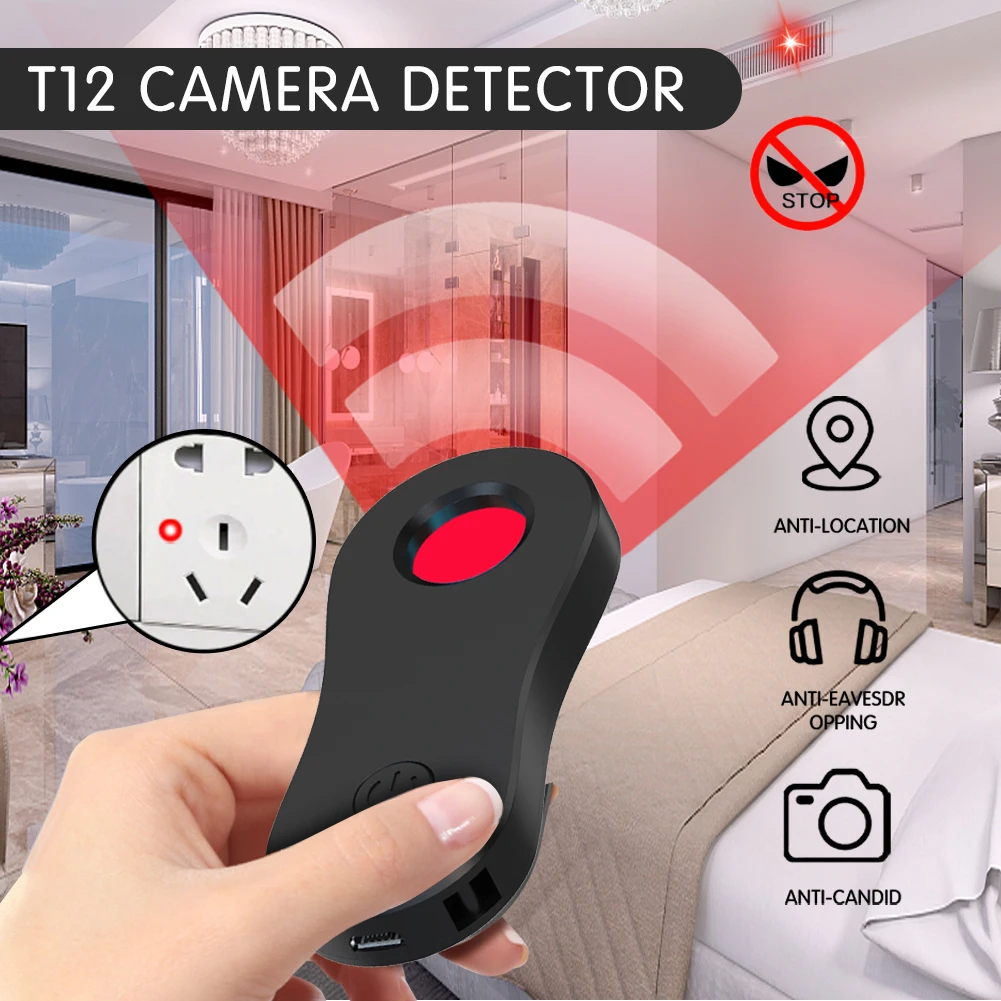 T12 Intelligent Infrared Detector Camera Detector Anti Candid Detector -  Anti Candid Camera Detector - AliExpress