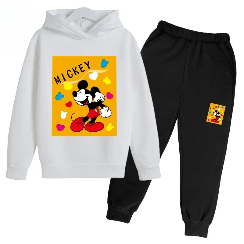 thumbnail image 1 of Sudadera con capucha deportiva de dibujos animados para niños, pantalones de manga larga, traje de moda para niños y niñas, conjunto de 2 piezas de primavera, ropa para bebés, ropa para niños, 1 of 5