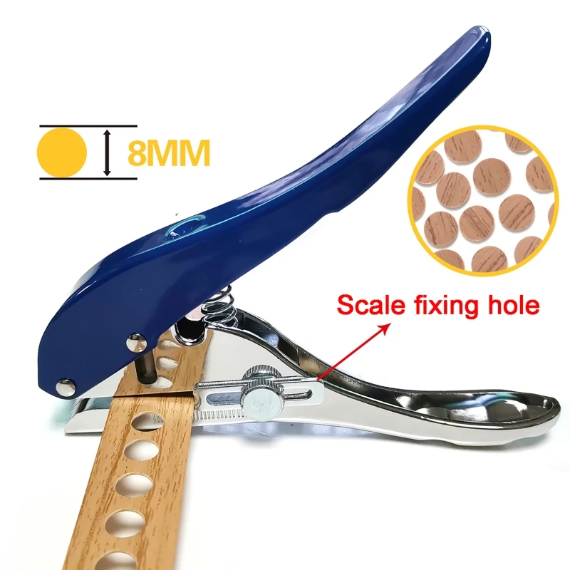 가장자리 밴딩 펀칭 플라이어 구멍 6mm 8mm 10mm, 원형 구멍 펀치 종이 펀치..