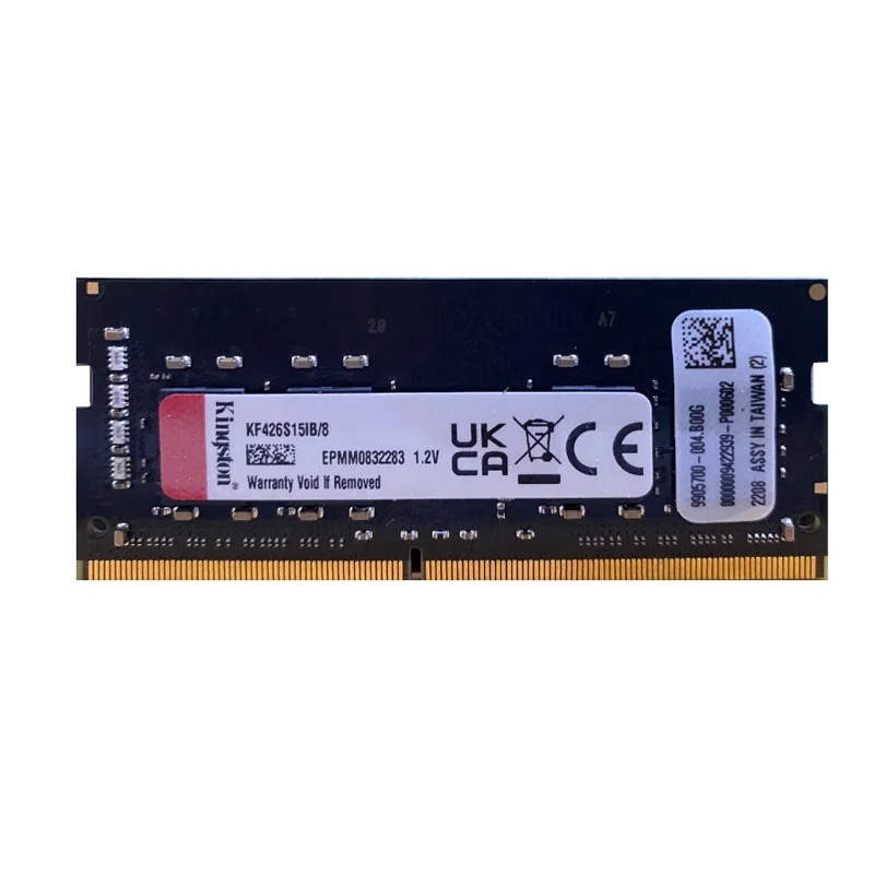 Kingston-ram Fury Impact Ddr4 32 16 8gb 3200mhz 2400 2666mhz Memória Sodimm 260pin Pc419200 21300 25600 Notebook Ram - Imagem 4