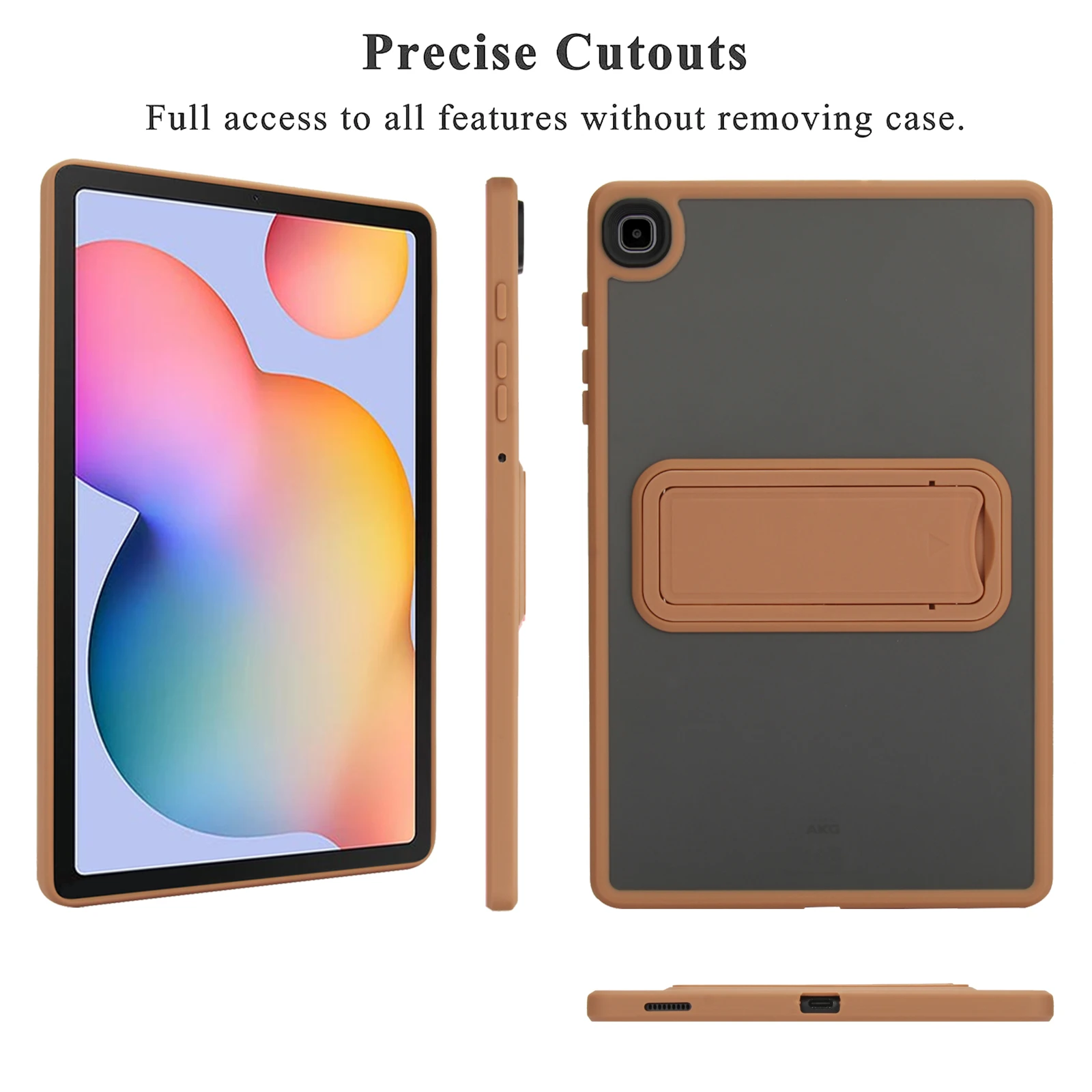Military-Grade Protective Tablet Cover with Stand, 10.4-Inch