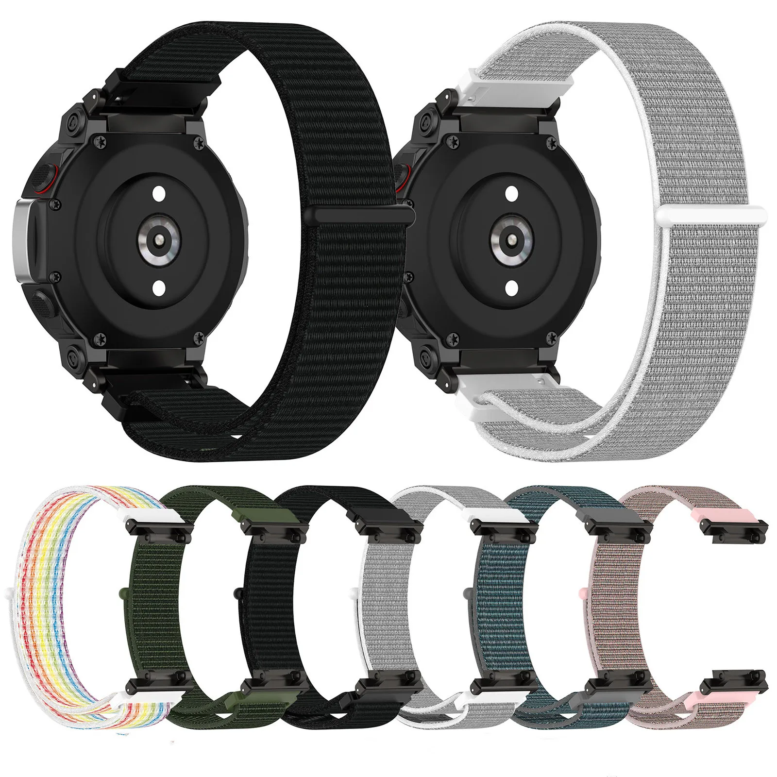 

Ремешок для часов Huami Amazfit T-Rex2, нейлоновый, T-Rex2 20 мм, защитный