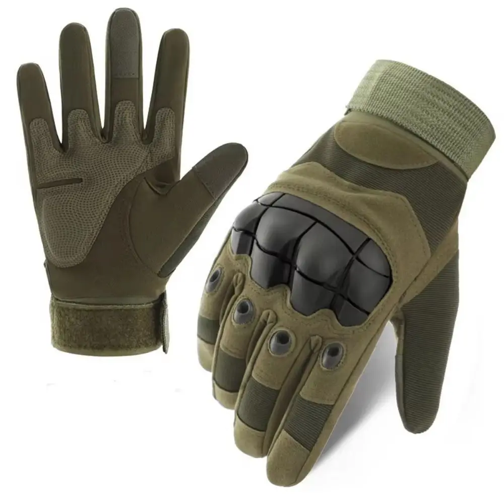 Verschleißfeste Motorradhandschuhe Vintage Ziegenleder Rennhandschuhe Rutschfeste Fingerlose Herrenhandschuhe – Detail 9