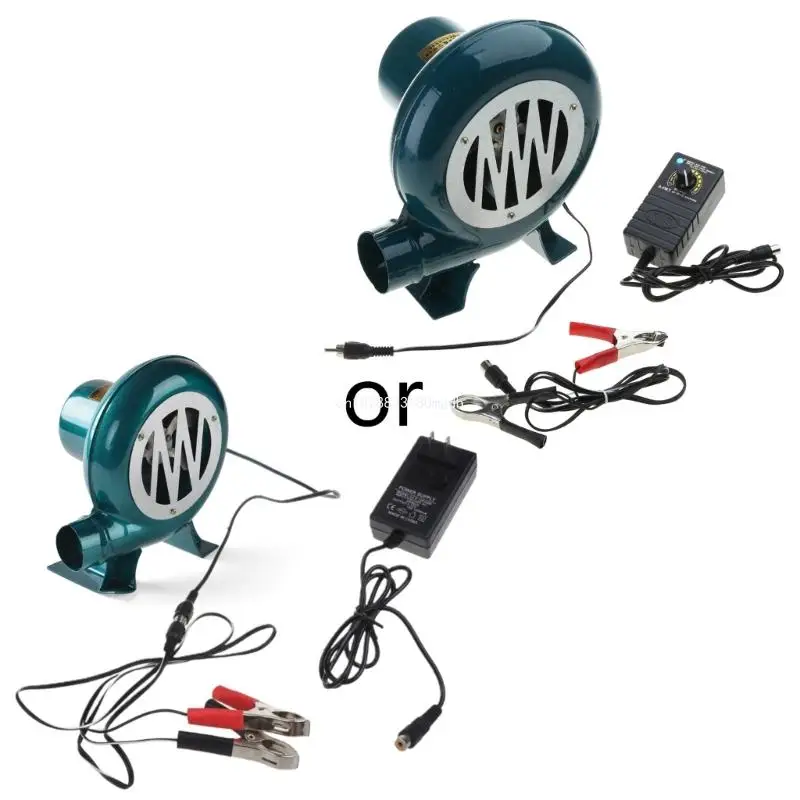 

BBQ Blower Charcoal Chimney Starter BBQ Fan Electric Air Blower Camping Starter for Ourdoor Barbecue Camping Cooking Dropship