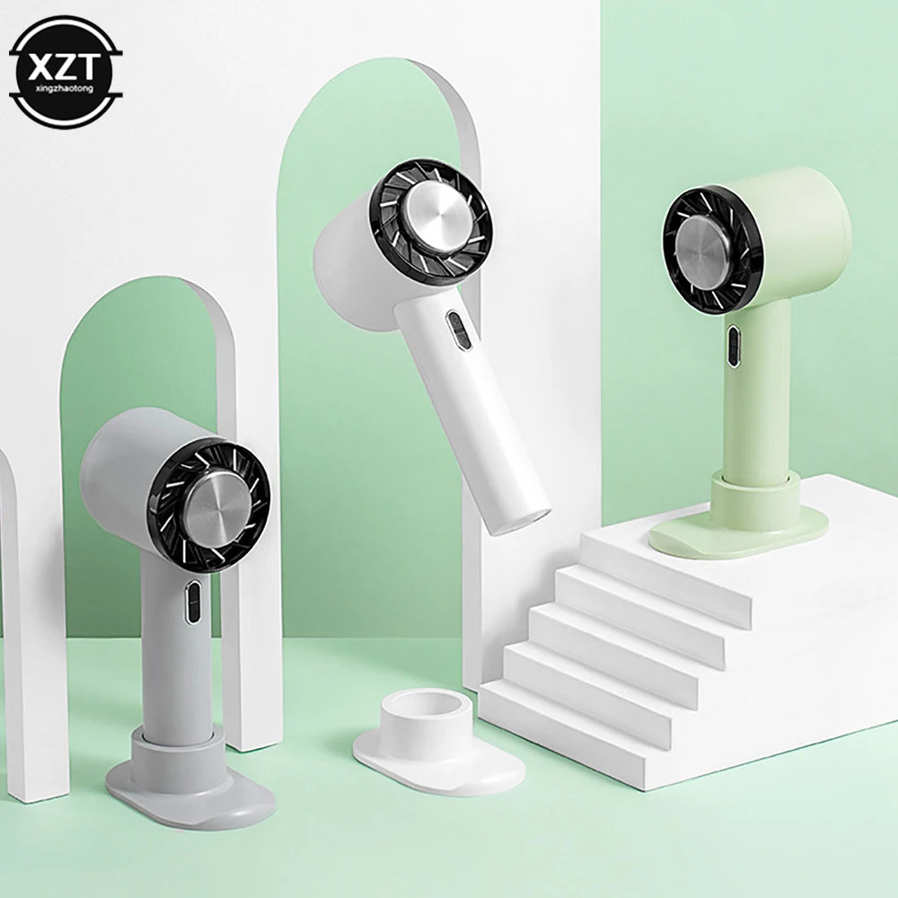 

Mini USB Fan Outdoor Portable Air Conditioner 2200mAh Battery Wireless Rechargeable Cold Compress Fan Handheld Cooling Fans