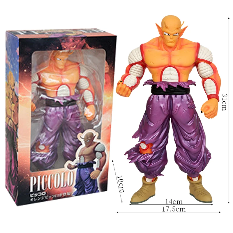 

Anime Dragon Ball Super Hero Orange Piccolo Pvc Action Figures Ornaments Model Figurine Statue Collection Children Gifts Toys