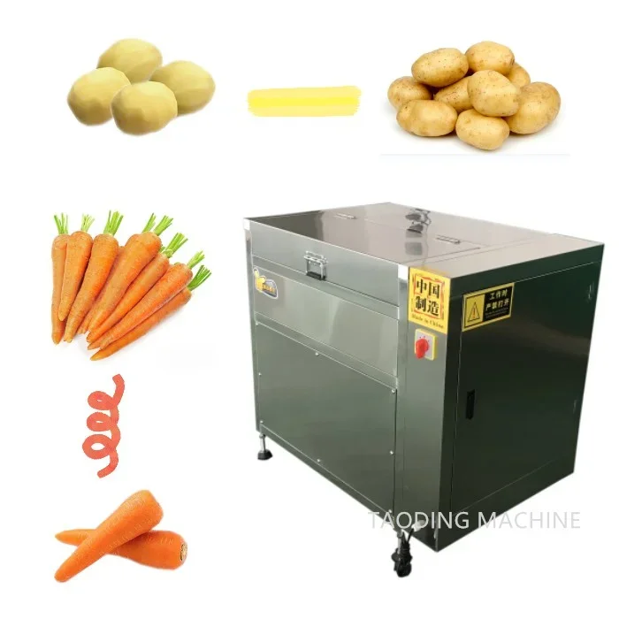 Brush Roller Carrot Cassava Cleaning Fruit Vegetable Washing Machine Washer Electric Ginger Potato Washing And Peeling Machine 4
