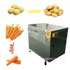 Brush Roller Carrot Cassava Cleaning Fruit Vegetable Washing Machine Washer Electric Ginger Potato Washing And Peeling Machine 4