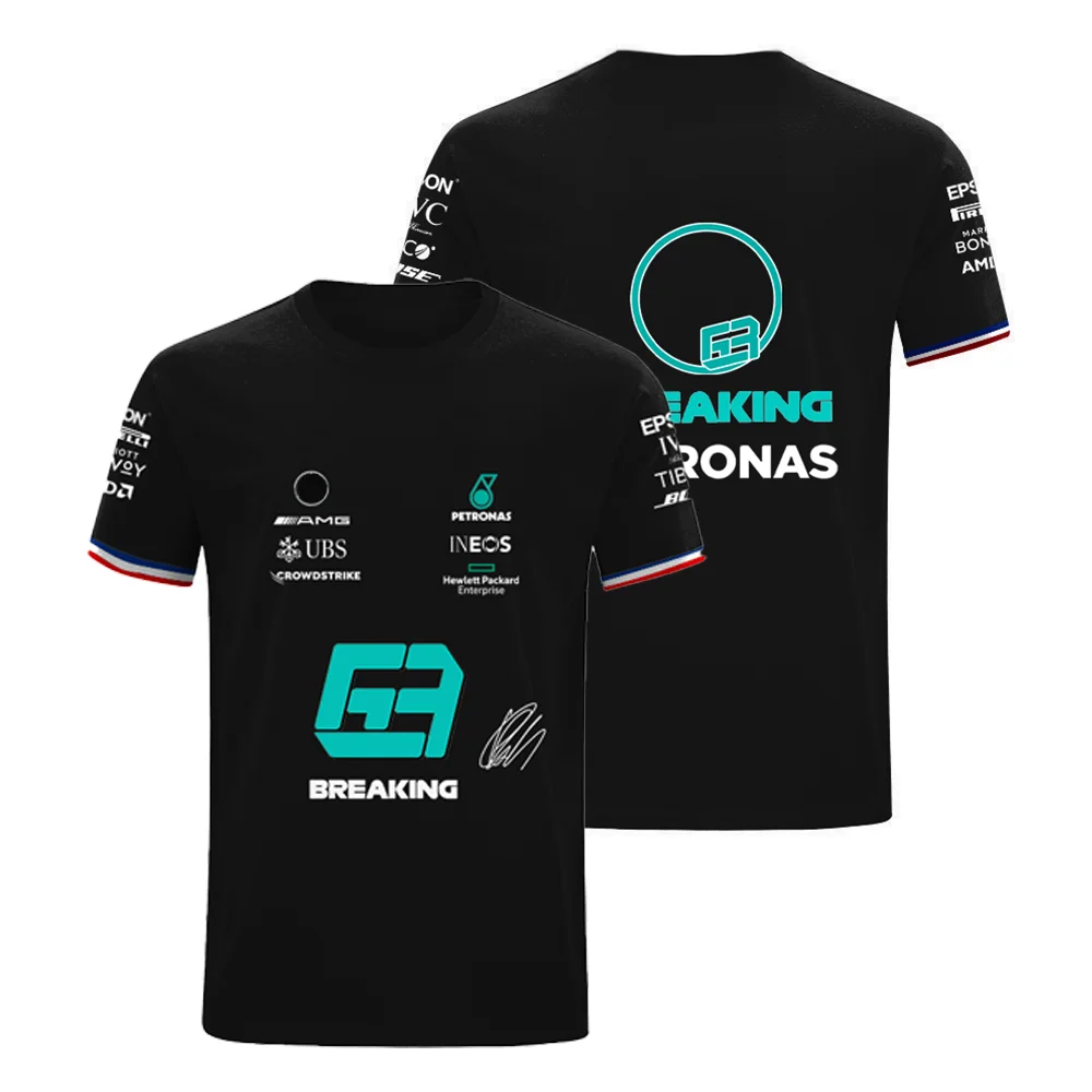 

Новинка 2024, специальная памятная рубашка F1, летняя популярная футболка, быстросохнущая одежда для спорта на открытом воздухе и велоспорта, Мужская футболка команды