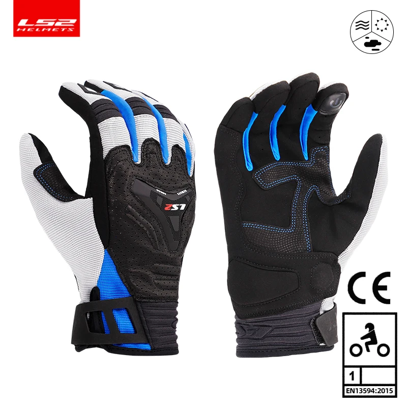 

Перчатки LS2 MG016 мужские для велоспорта, дышащие ветрозащитные, с сенсорным экраном, ls2