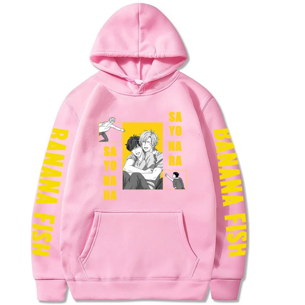 

Anime Banana Fish Hoodies Oversized 3D Cartoon Print Men Women Children's Sweatshirt Pullover Streetwear Harajuku clothing Tops