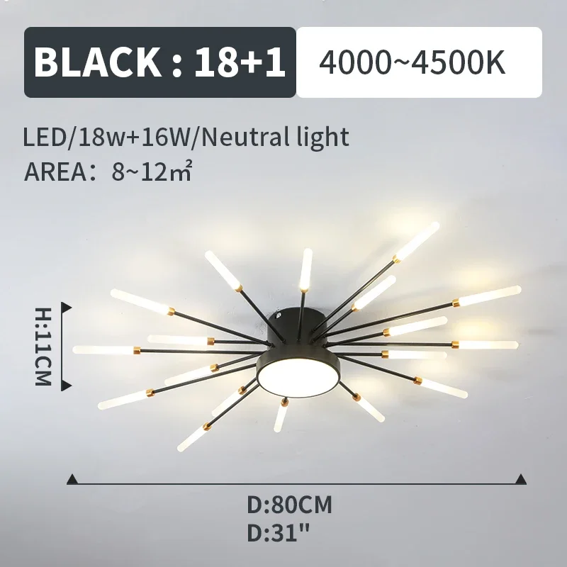 black 18x1 lights