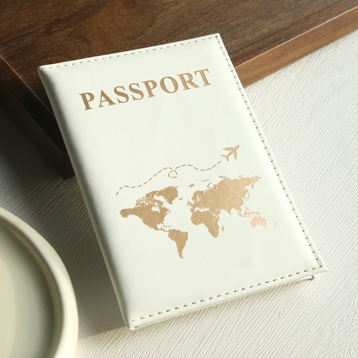 Compact Cove Map Passport Holder - Travel Essential and Cruise Must-Have