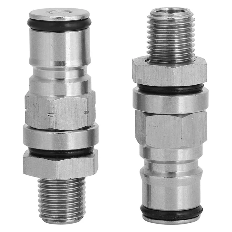 New 2 PCS Gas Valves Liquid Valves Gas Ball Lock Post Kegs Post Parts Quick Coupling