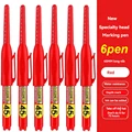 6pcs red pen