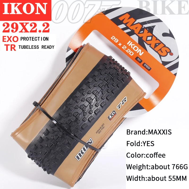 Versatile Maxxis IKON Mountain Bike Tire for All-Terrain Performance