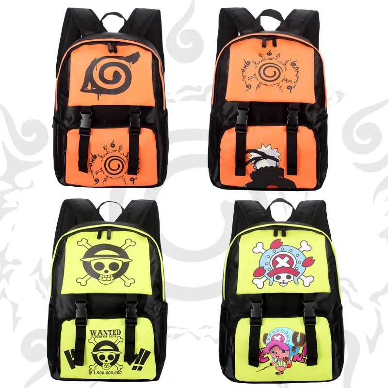 

Anime Peripherals Kawaii Demon Slayer Kimetsu No Yaiba One Piece Naruto Attack On Titan Multifunction Backpack Student Schoolbag