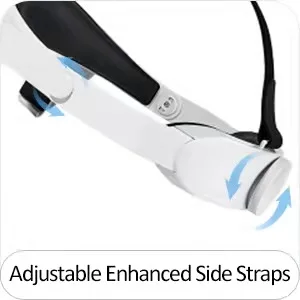 GOMRVR Head strap djustable for Oculus Quest 2 halo strap ,Increase Supporting forcesupport , comfort-oculus quest2 Accessorie