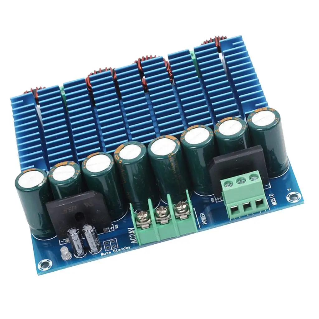 Dual Channel TDA8954TH Digital Audio Amplifier Board FR-4 High Power Class D Board for DIY Speaker Dual Channel TDA8954TH Digital Audio Amplifier Board FR-4 High Power Class D Board for DIY Speaker