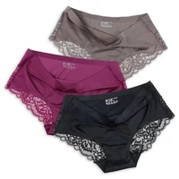 1/5/10 pièces sans couture femmes évider culottes ensemble sous-vêtements confort dentelle slips taille basse femme Sport culotte douce dame Lingerie 1