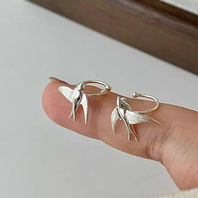 Camila Swallow Bird Ear Cuff 4
