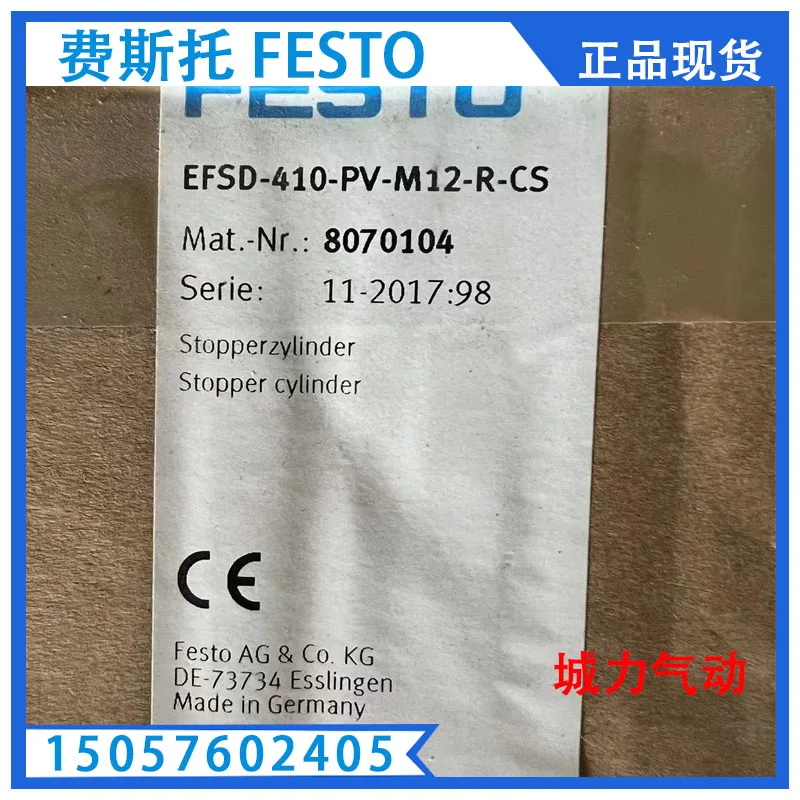 Cilindro Resistivo Festo Efsd-410-Pv-M12-R-Cs 8070104 Stock Originale