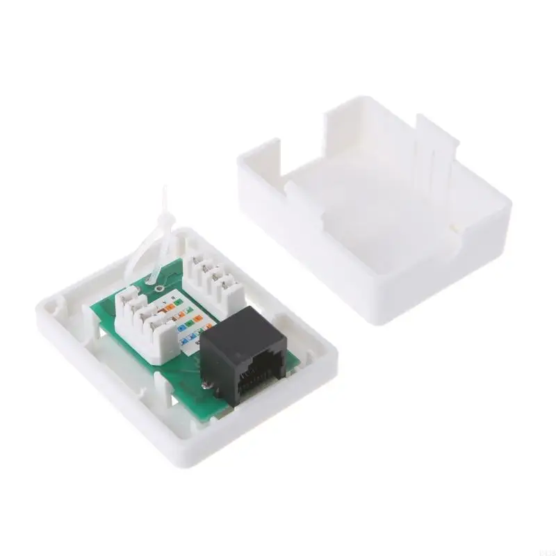 K43B CAT6 RJ45 키스톤 잭 여성 커플러 삽입 스냅 인 커넥터 소켓 어댑터