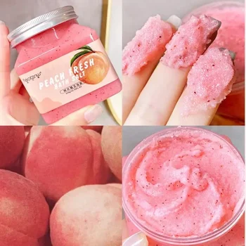 Petal Aromatherapy Sea Salt Body Scrub Bath Salt 350g Bath Exfoliation Cleansing Smooth Body Exfoliator 1