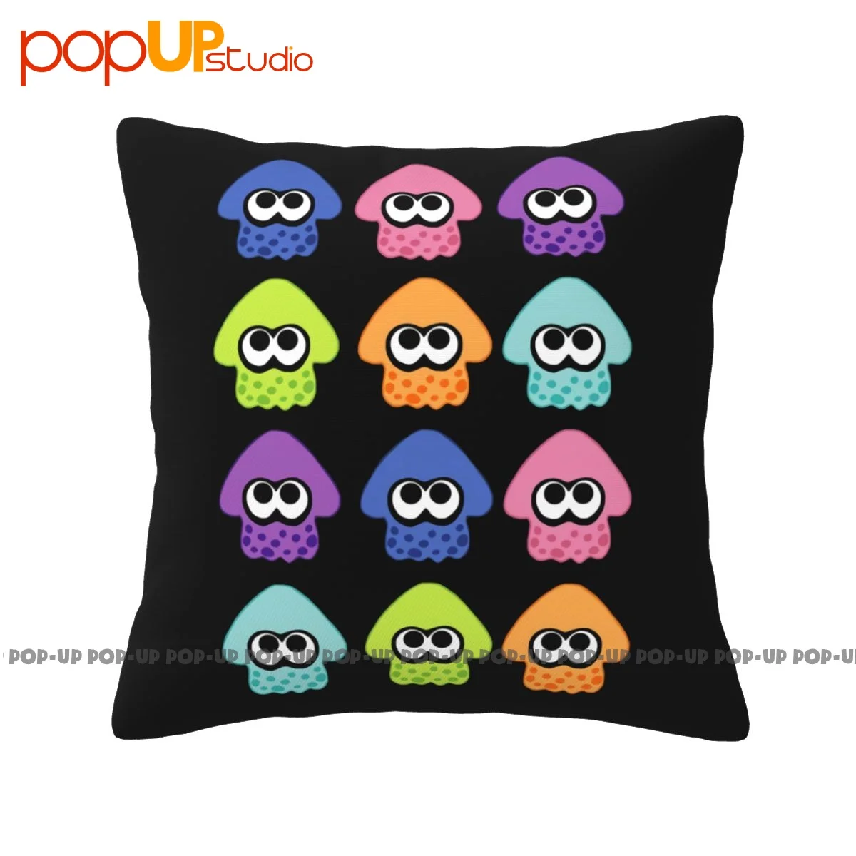 Best Splatoon 2 Squid Pattern Federa Copricuscino Lavabile Addensato Per Camera Da Letto