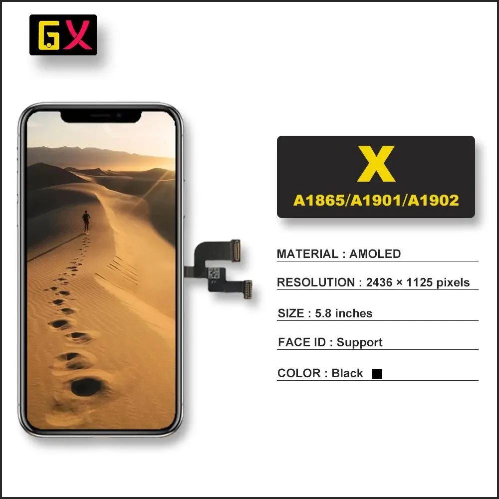 GX AMOLED For iPhone XS Display XSMAX XR 11 OLED Best GX