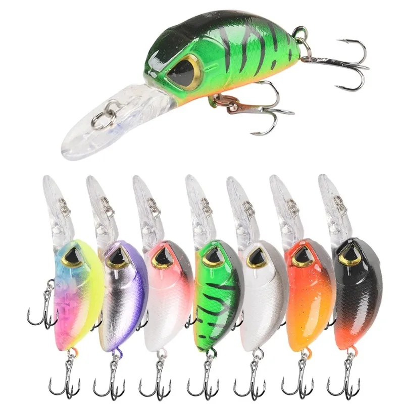 Japan Hot Model Schwimmende Minnow-Angelköder 5,5 cm 4 g Lange Zunge Jerkbait Bass Pike Carkbait Wobbler Professioneller harter Köder