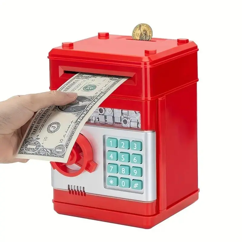 Money Saving Box Children's Toy Creative ATM Password Safe Deposit Box