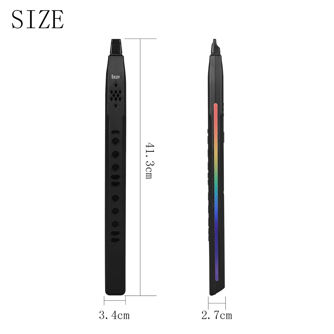 Digital Wind Instrument Rechargeable Electronic Saxophone Electronic Wind Instrument 13 Tones Electric Blowpipe Built-in Speaker digital wind saxophone