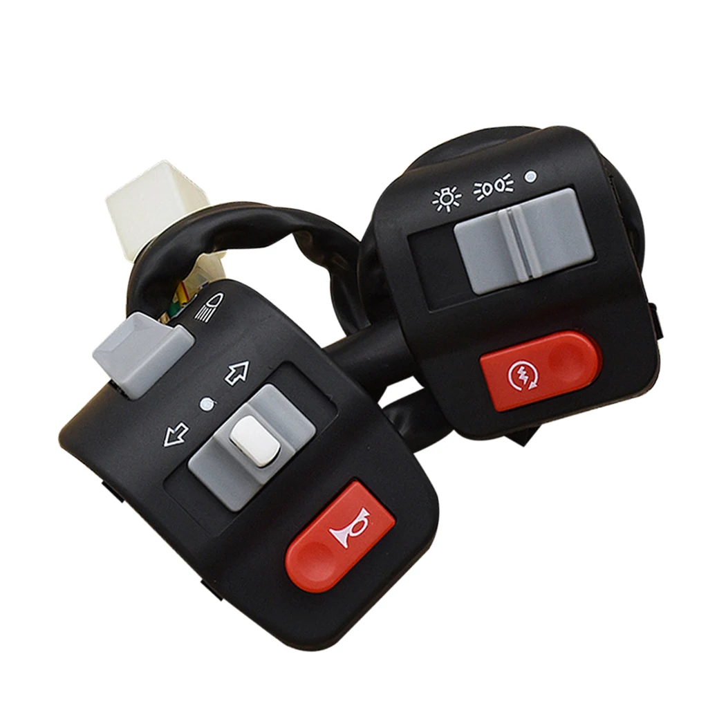 

Electric Scooter Left And Right Function Handle Motorcycle Accessories Horn Switch Control