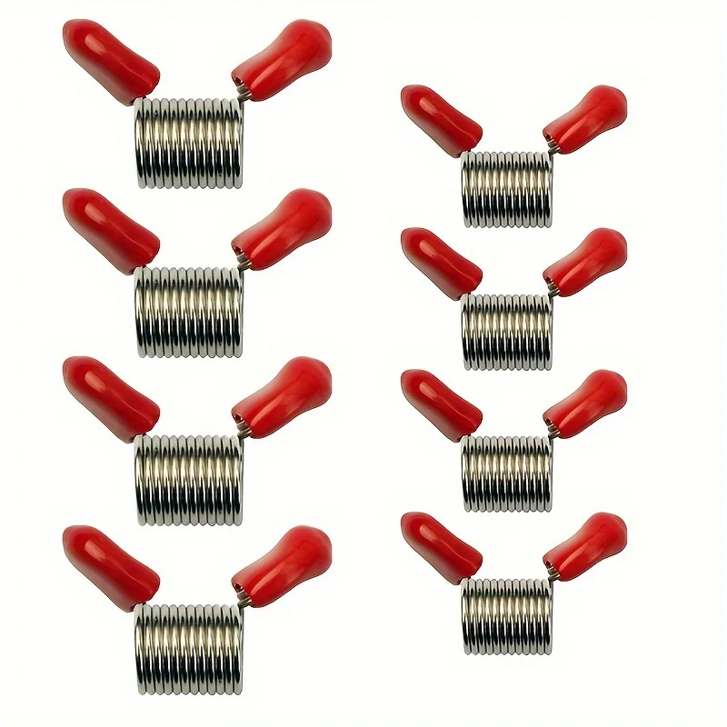 Edelstahl-Perlenfederclips - DIY Schmuckherstellungswerkzeuge, Anti-Rutsch-Drahthalter für Basteln & Nähen – Detail 1