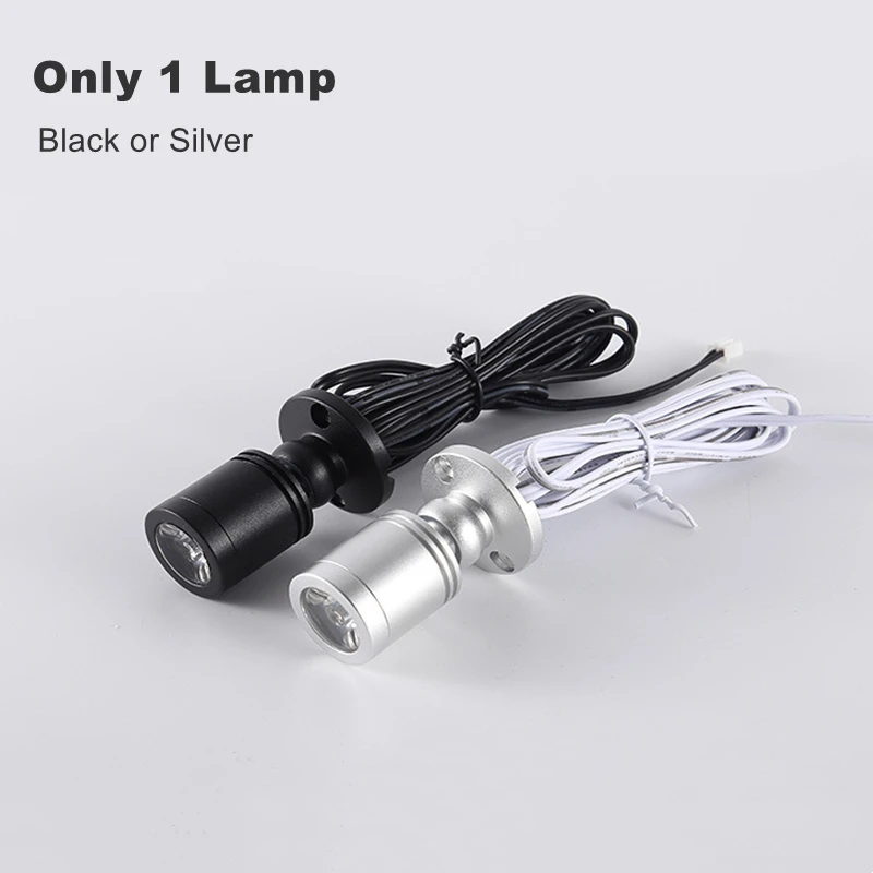 Mini Faretto Dimmerabile E Regolabile Per Vetrine - Luce Naturale 4000K, 220V - Foto 3