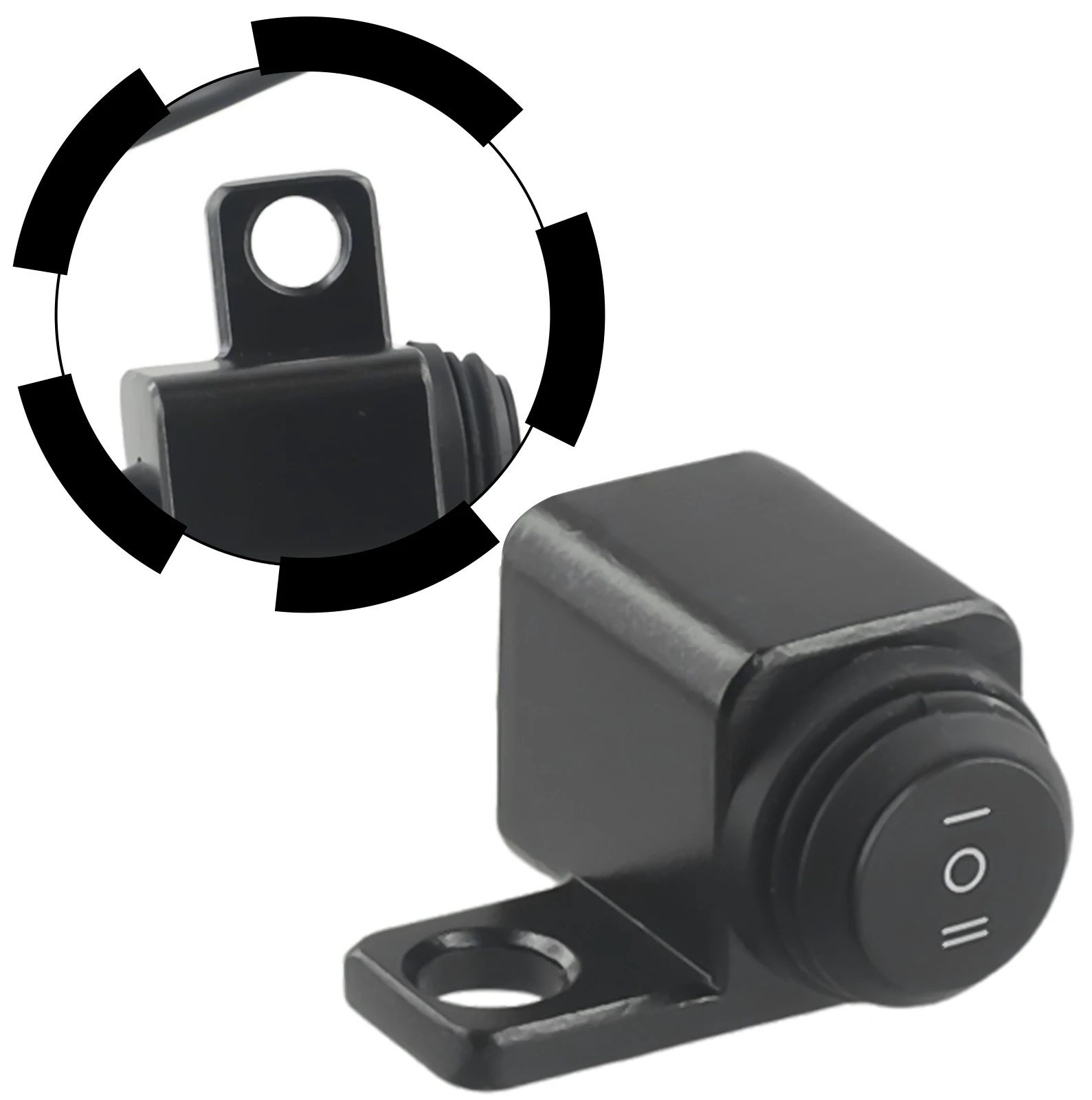 

12V fog light aluminum switch for motorcycle handlebar mount