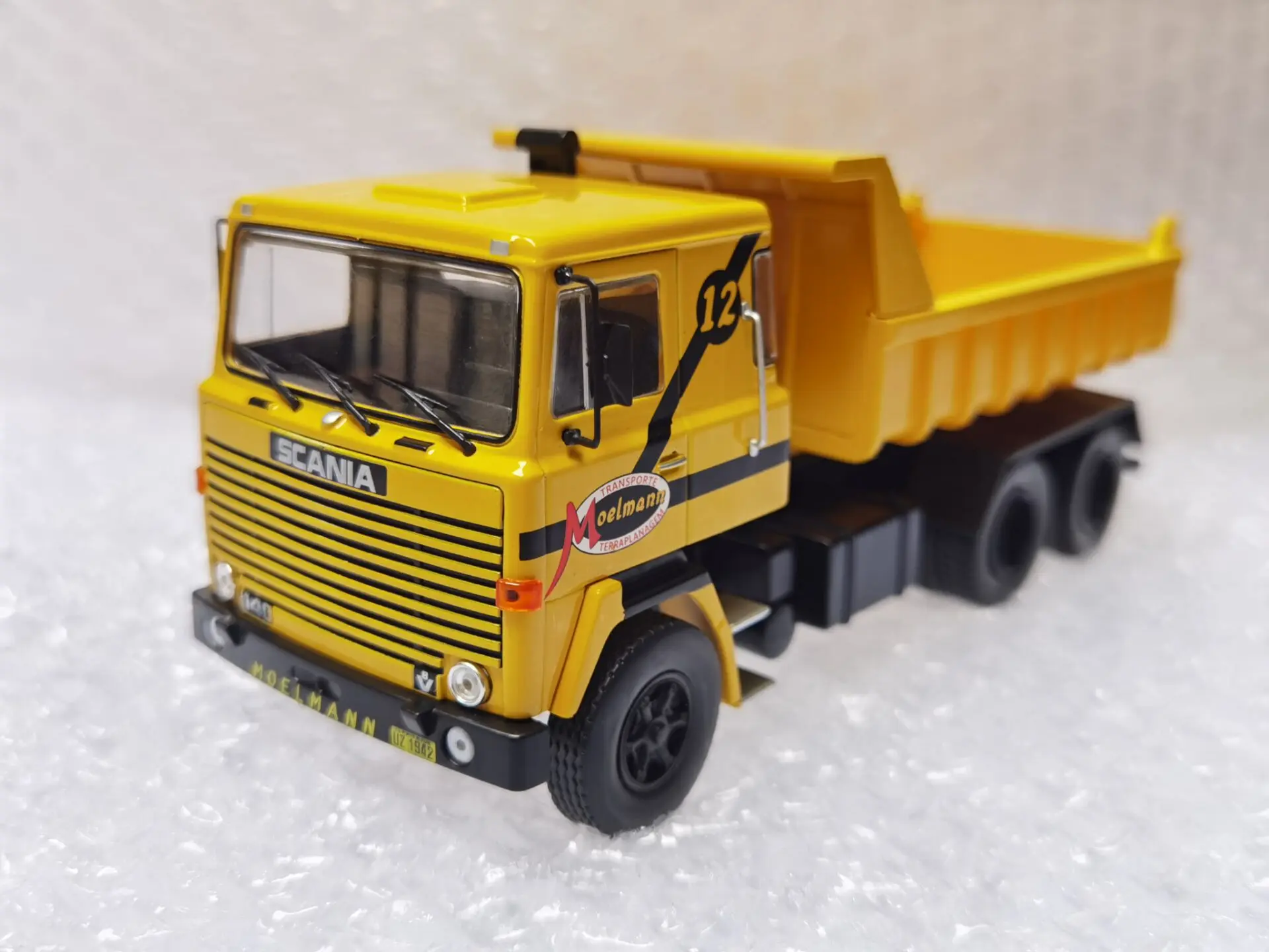 ミニカー ELIGOR SCANIA 1/43 Diecast IXO 1/43 Scale SCANIA LKS 140 Tipper Alloy Truck
