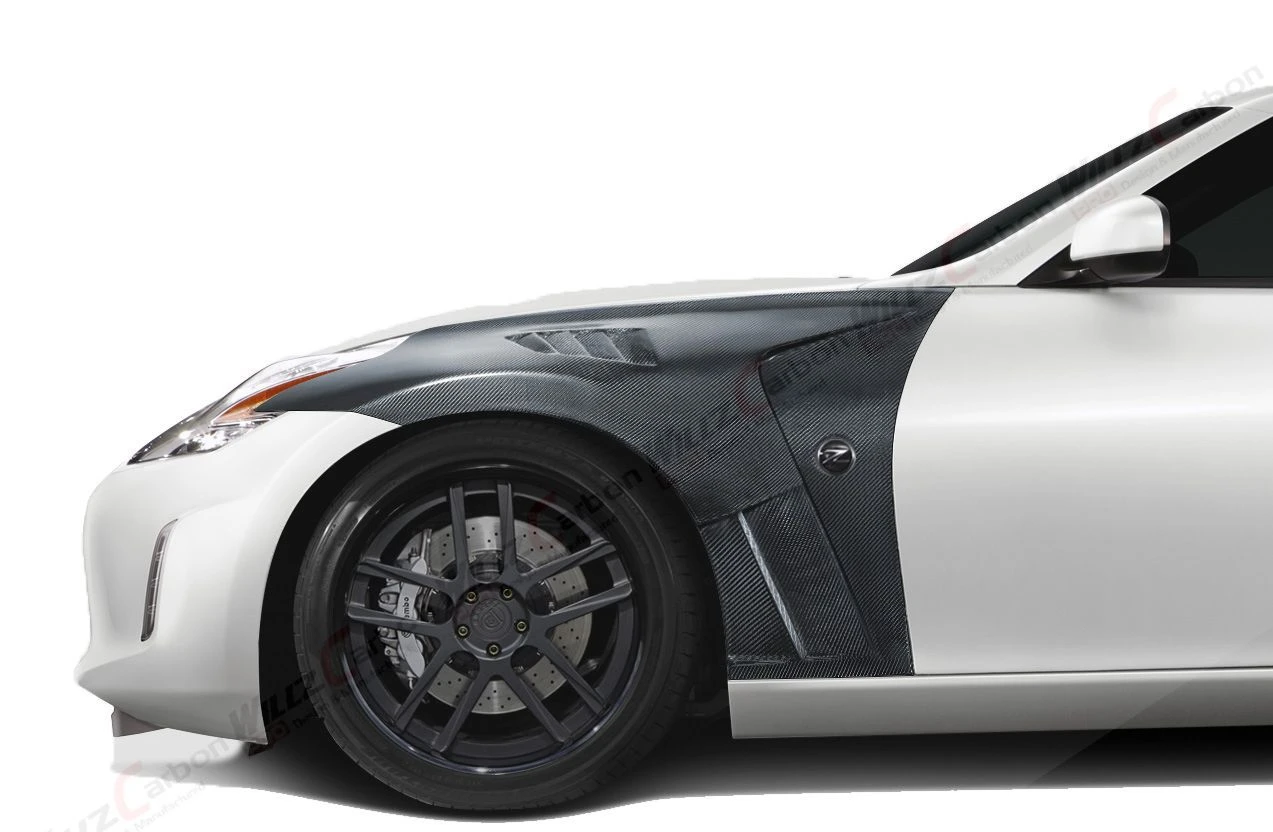 日産 フェアレディZ Z34 370Z 用 カーボン製フロントリップ 日産 フェアレディZ Z34 370Z 用 カーボン製フロントリップ