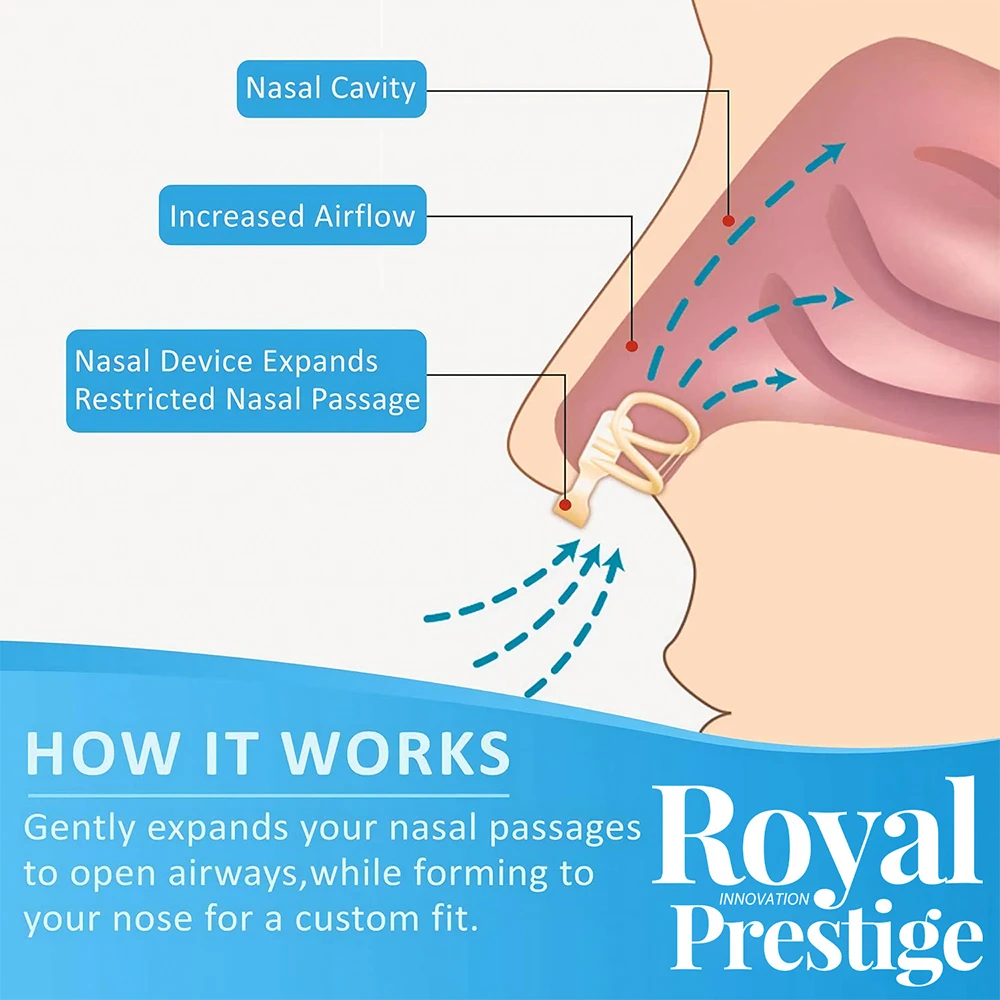 Nose Dilator Nasal Silicone Nose Clip Anti Snoring Easy Breath Preventing Snoring Help Breathe Devices Improve Sleeping