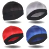 4PCS Silky Dome Wave Cap 2024 New Uniex Silky Dome Cap For Men Wig Cap Night Sleep Headcover Beanie Bonnet Hair Accessories 5