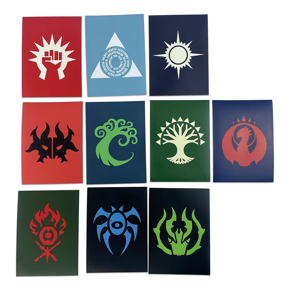 

60 PCS Multi-style Matte Card Sleeves Cards Board Games Trading Card Sleeves Cards Protector 66x91mm