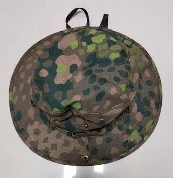 Cappello Boonie mimetico tedesco a pois 44 da uomo, berretto autunnale