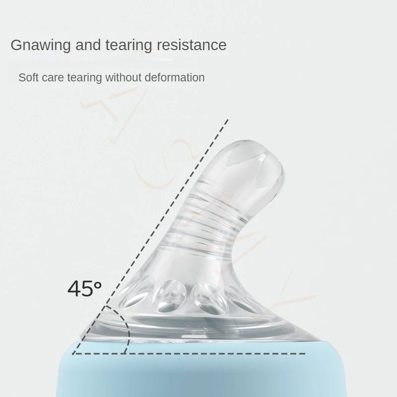 Dr.Green 4S Wide Mouth S/M/Cross hole Nipple Bottle nipple safe silicone material soft texture Suitable for 0-3 years old babies 3