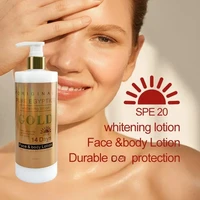Crème pour le corps au Glutamate, Lotion hydratante à la vitamine VC, blanchiment de la peau, Nicotinamide, Anti-rides, 500ml 2