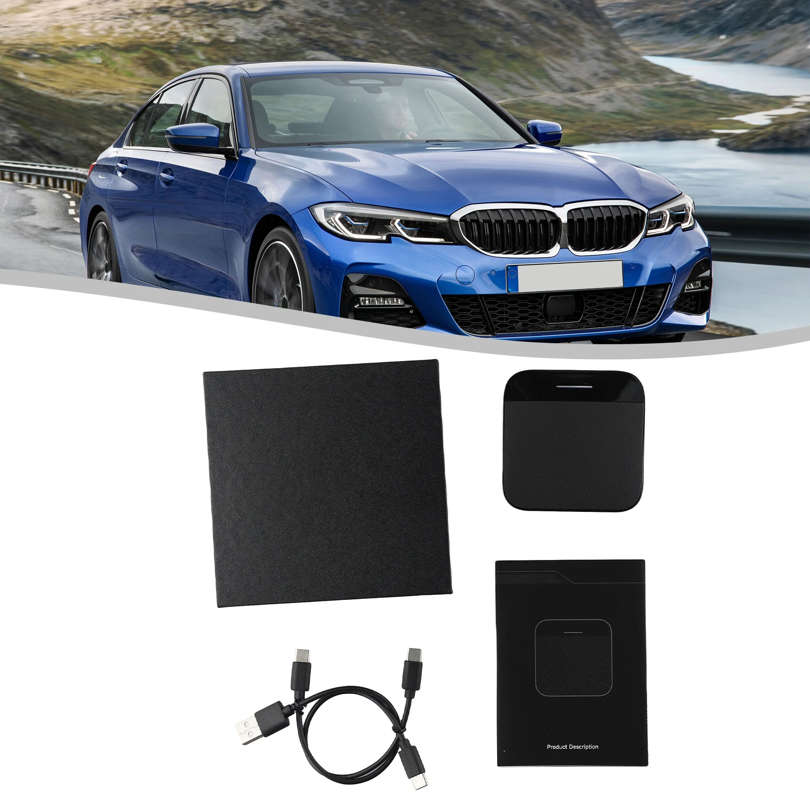 

Беспроводной адаптер Carplay Ai Box для BMW 2019, беспроводной адаптер Carplay 8 ядер, 4 Гб ПЗУ, 64 ГБ, автоматическая сборка, Замена GPS
