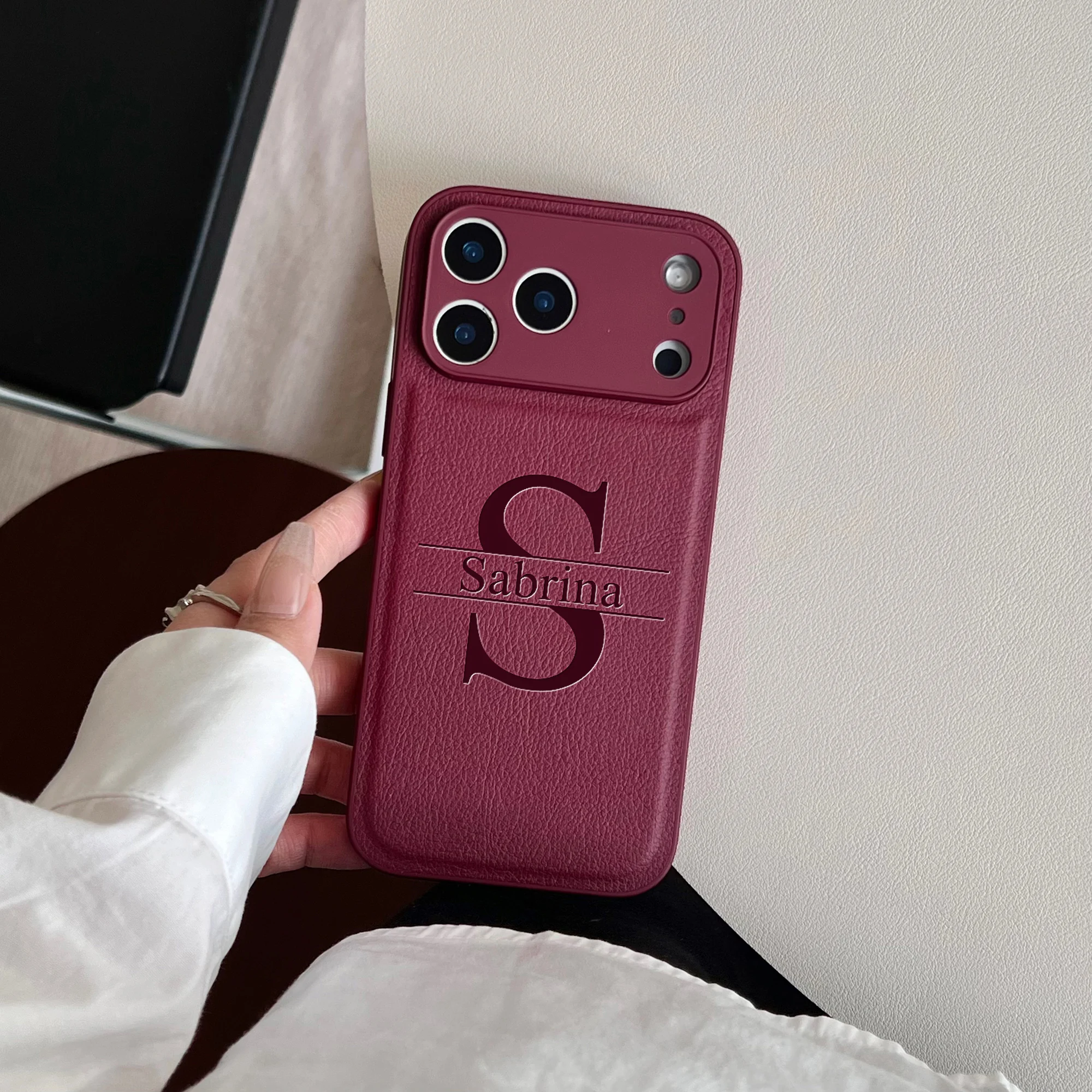 Custom Luxury Business Style Personalized Phone Case Compatible With Iphone thumbnail 12